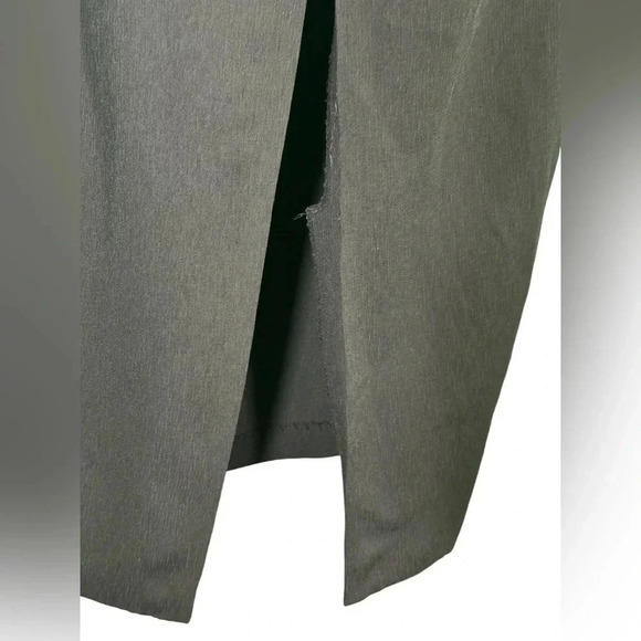 Danny & Nicole Size 10 Black Sleeveless Polyester Dress with Slit - Picture 5 of 7